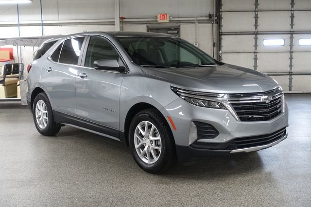 2024 Chevrolet Equinox LT in Sterling Gray Metallic — front three-quarter view