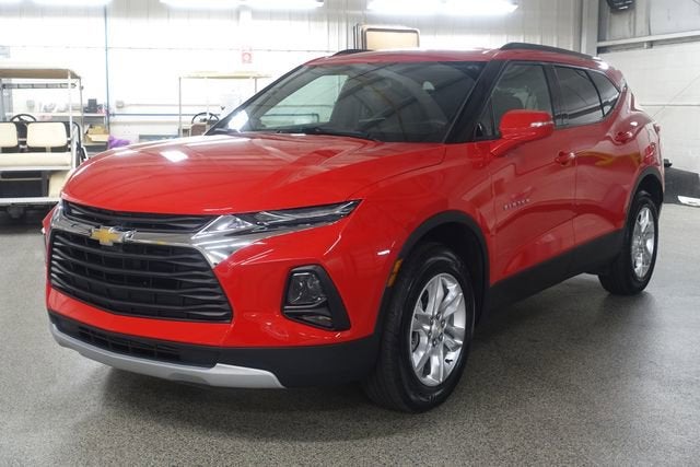 2022 Chevrolet Blazer — rear three-quarter view
